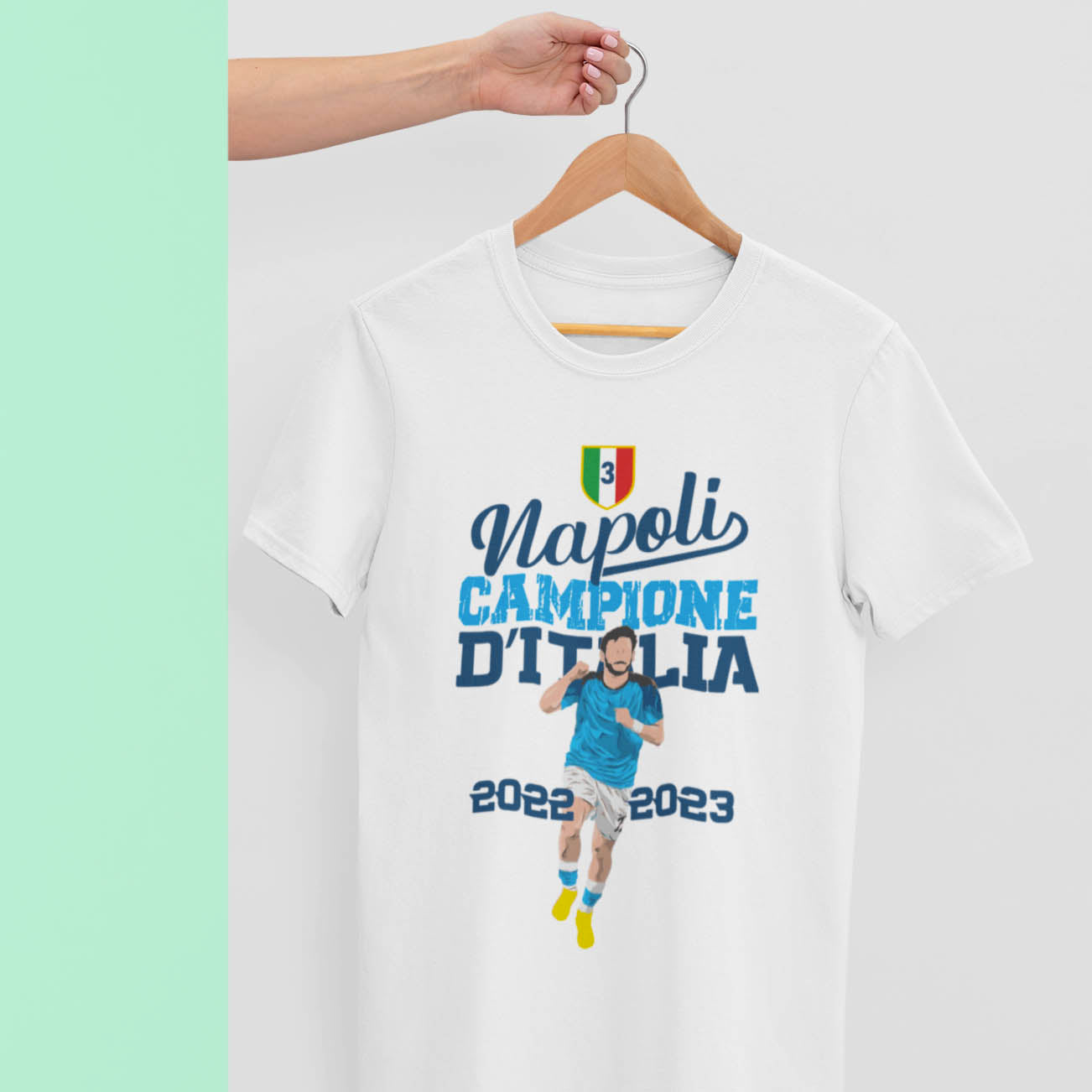 T-shirt Napoli Campione - Scudetto 2023
