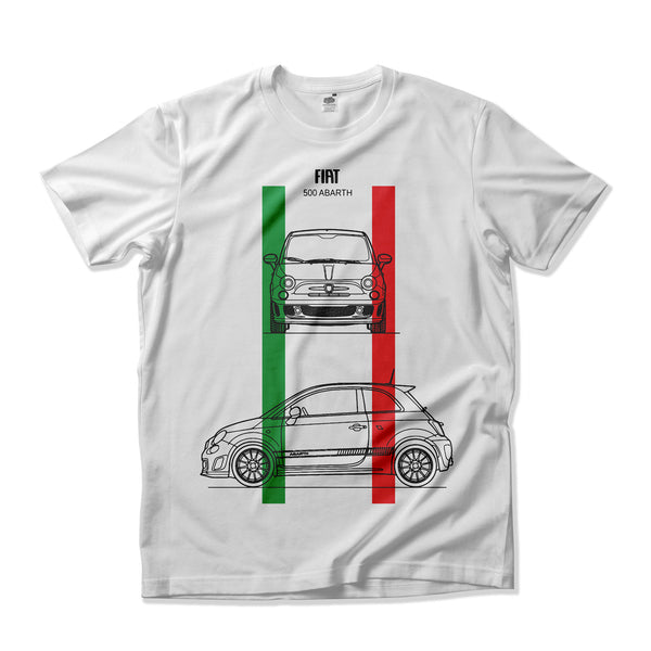 Fiat 500 Abarth Italy T-shirt 