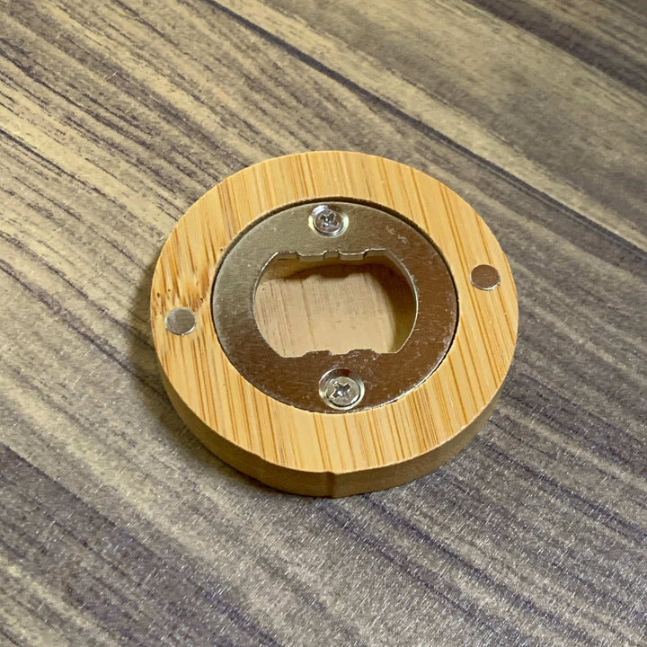 Apribottiglie in bamboo con iniziali o nomi / bomboniera matrimonio / regalo