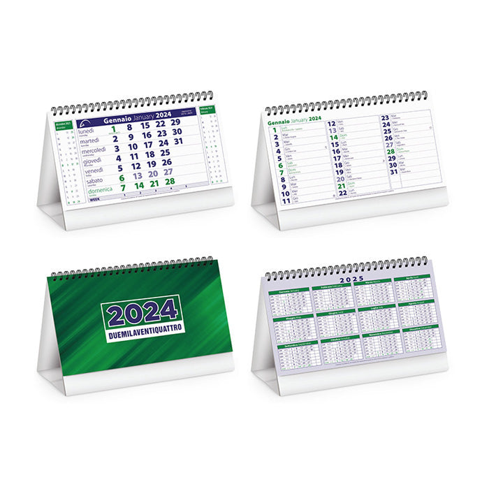 Calendario da tavolo classico Table Notes 2024