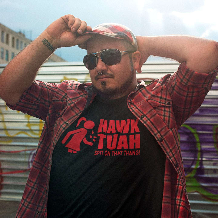 Meme Divertente Hawk Tuah Spit On That Thang Maglietta - Foto 4