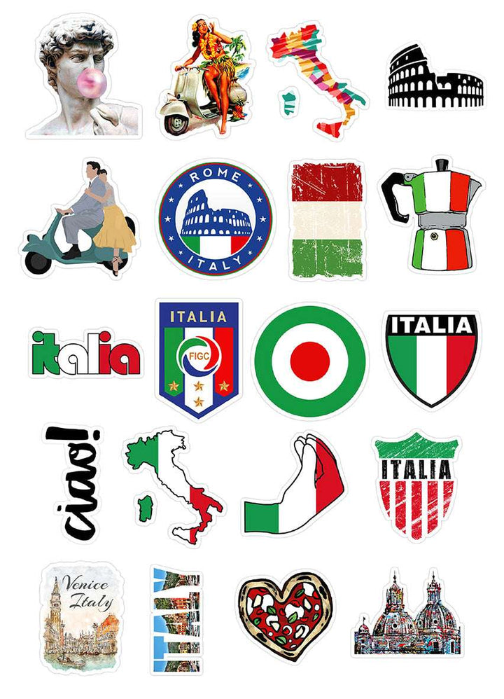 Kit Adesivi Italia 01