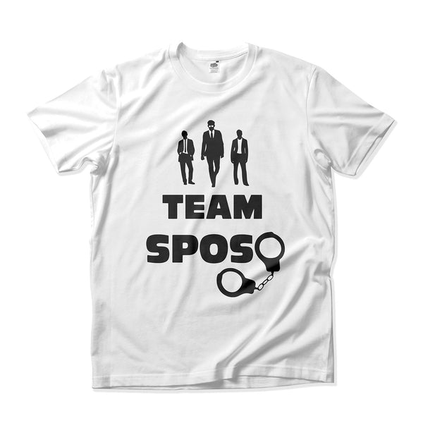 T-shirt Addio al Celibato "Team Sposo"