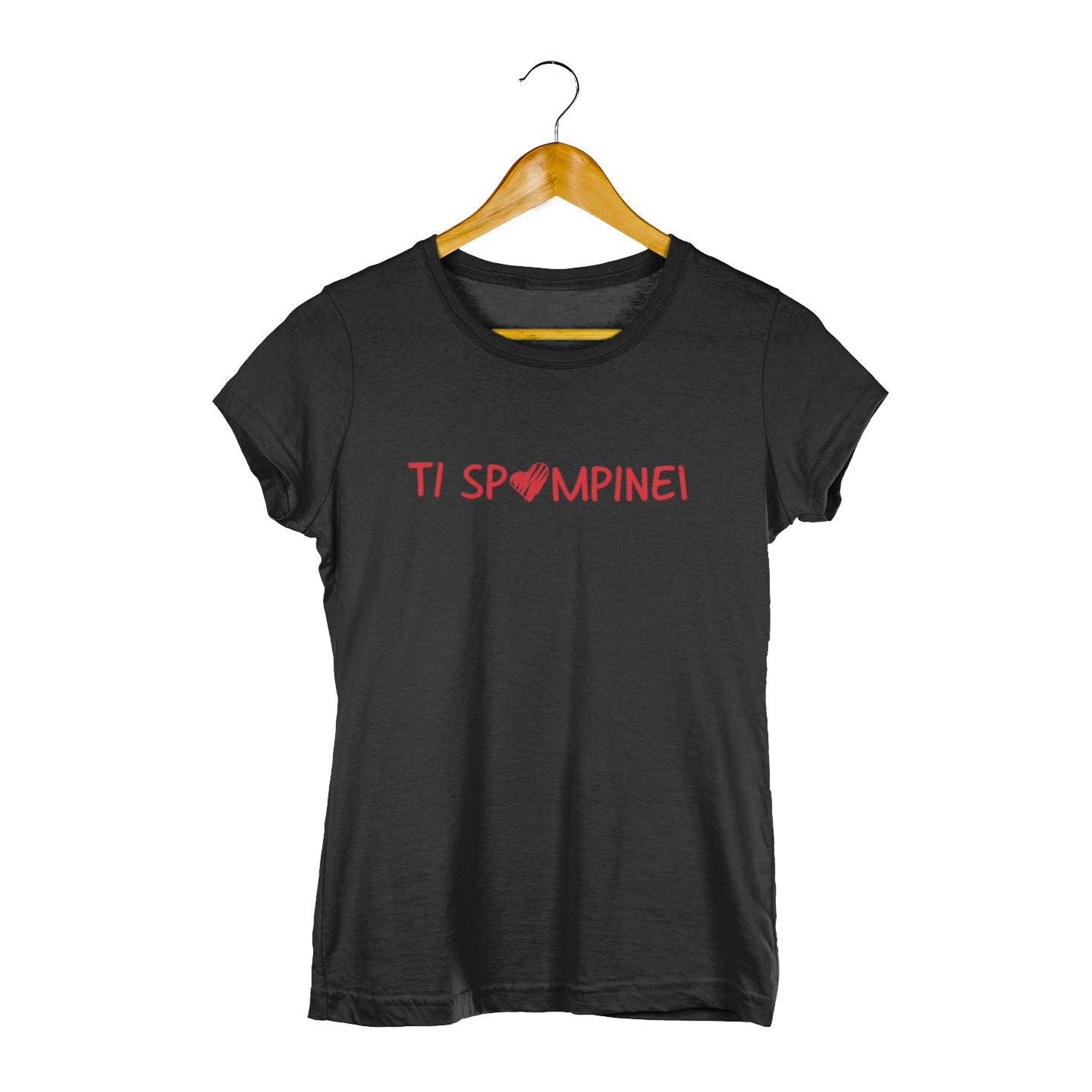 T-shirt " Ti Spompinei" donna