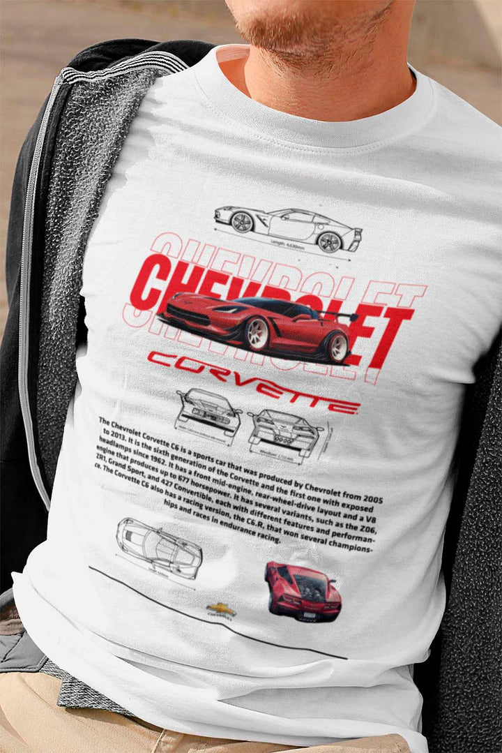 T-shirt Chevrolet Corvette C6