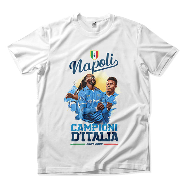 T-shirt Napoli Campioni d'Italia - Scudetto 2024/2025