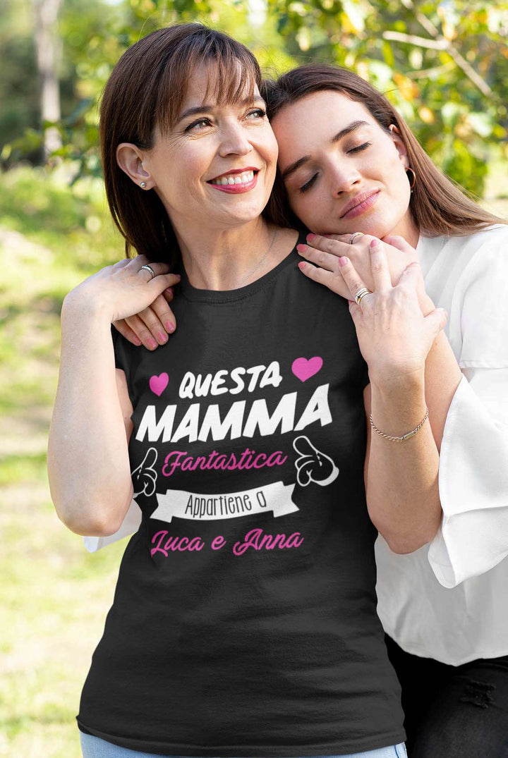 T-shirt da donna "mamma fantastica"