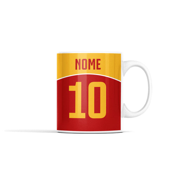 Roma mug personalized with name and number 