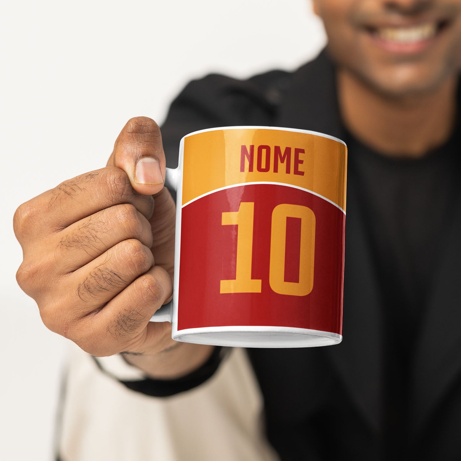 Roma mug personalized with name and number 