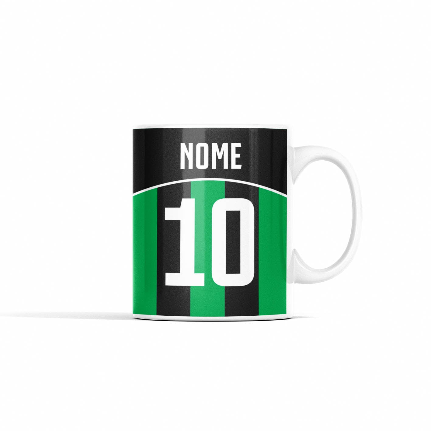 Sassuolo mug personalized with name and number 