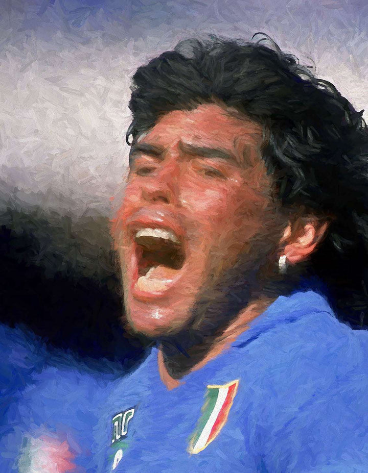 Stampa su tela "MARADONA NAPOLI"