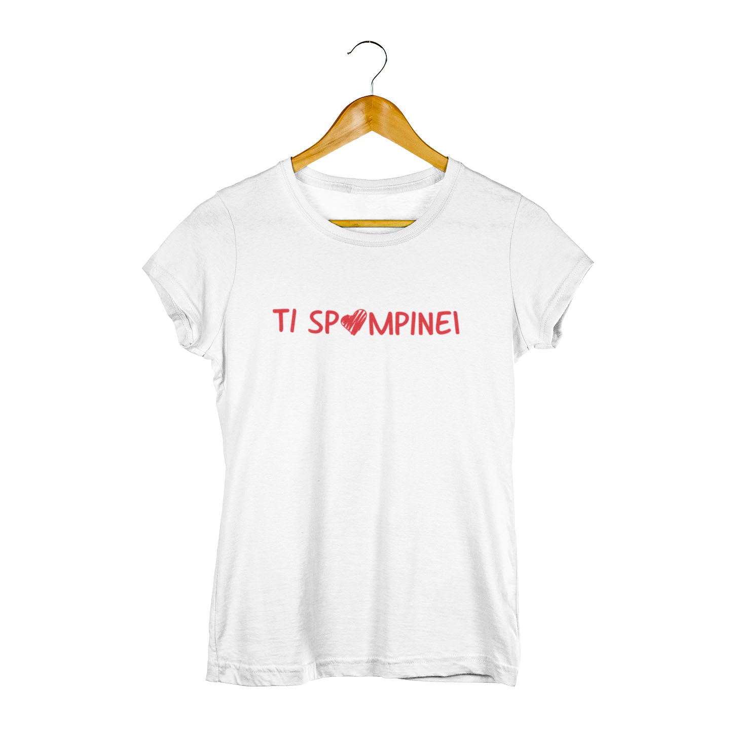 T-shirt " Ti Spompinei" donna