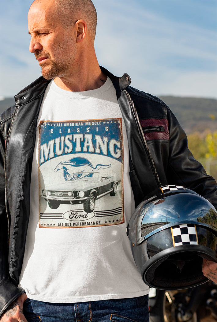 T-shirt Ford Mustang Vintage