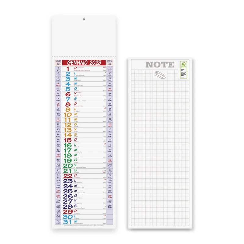 100 Calendari Slim 2024 + 100 Penne Bi-Bud