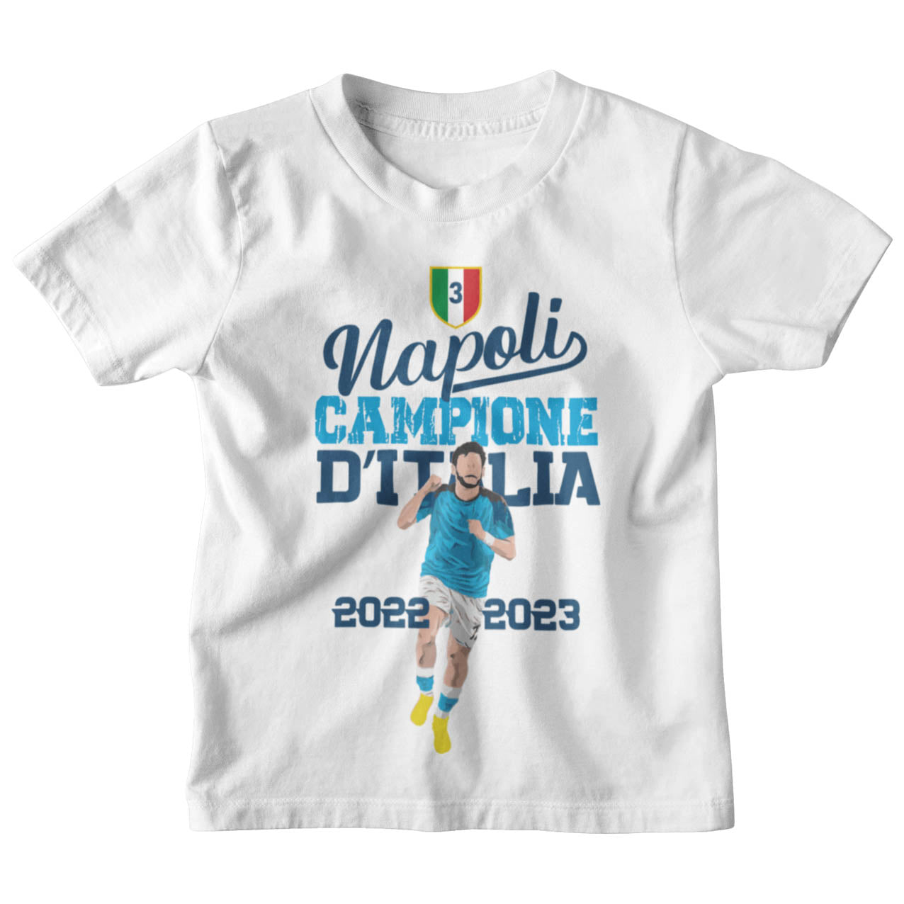 Napoli Champion of Italy T-shirt for children - Scudetto 2023