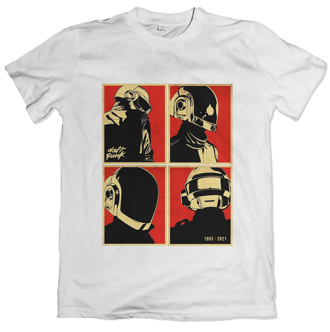 T-shirt Tribute Daft Punk