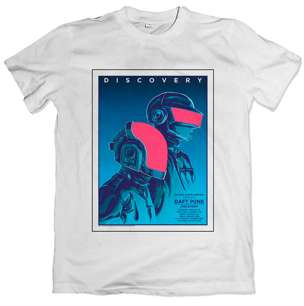 T-shirt Tribute Daft Punk Discovery