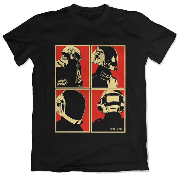 T-shirt Tribute Daft Punk