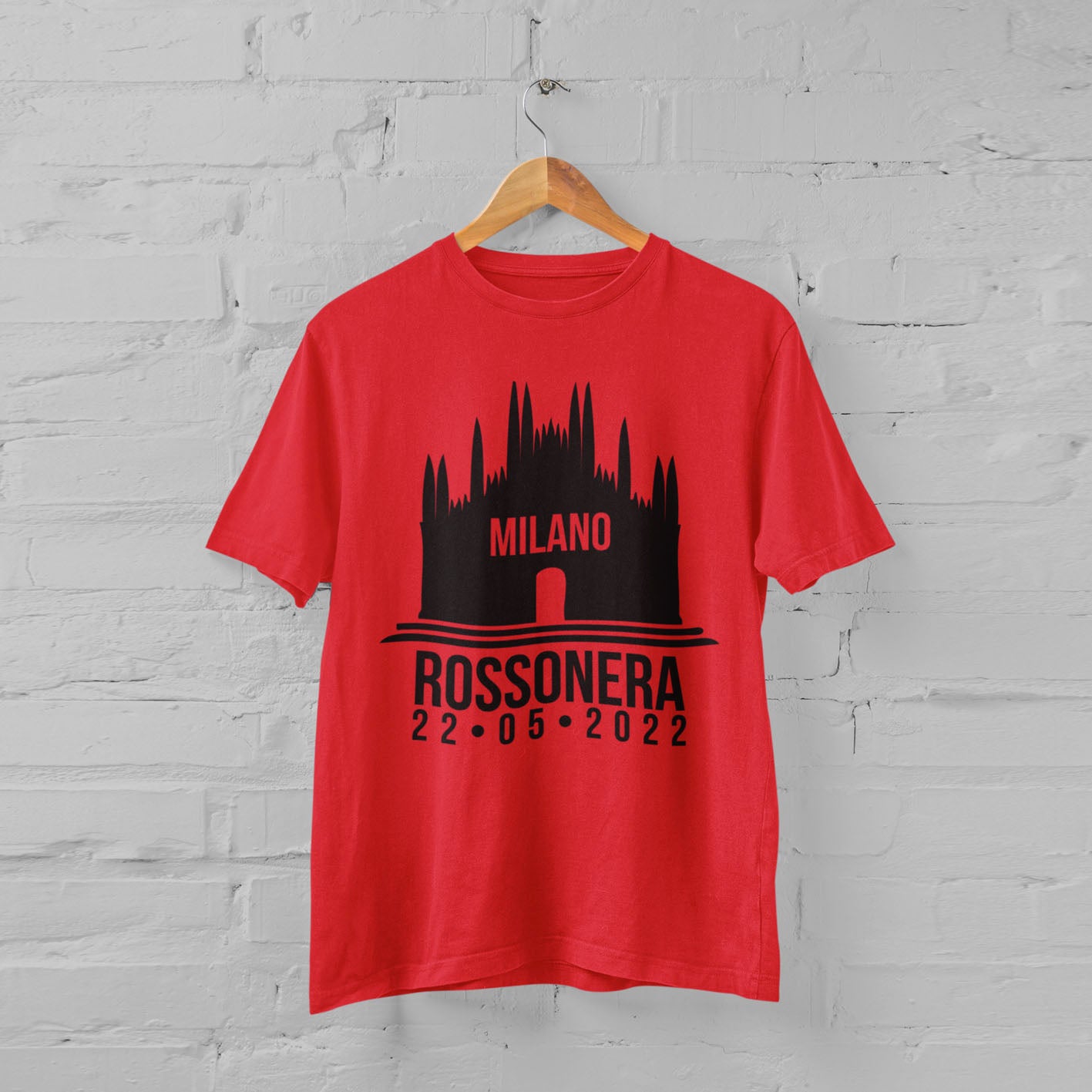 Milan T-shirt - Milano Rossonera