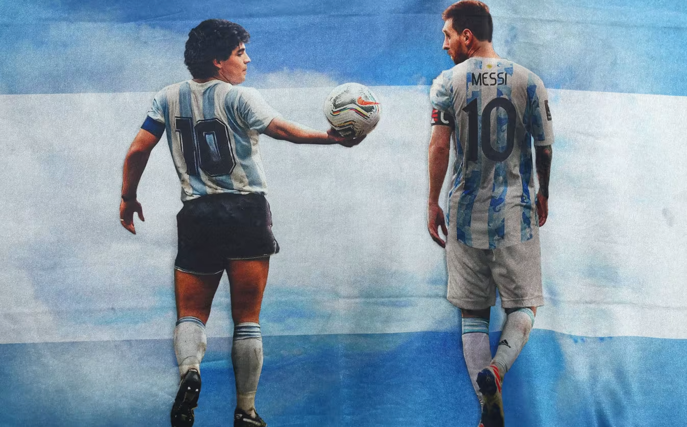 Tazza Messi Maradona