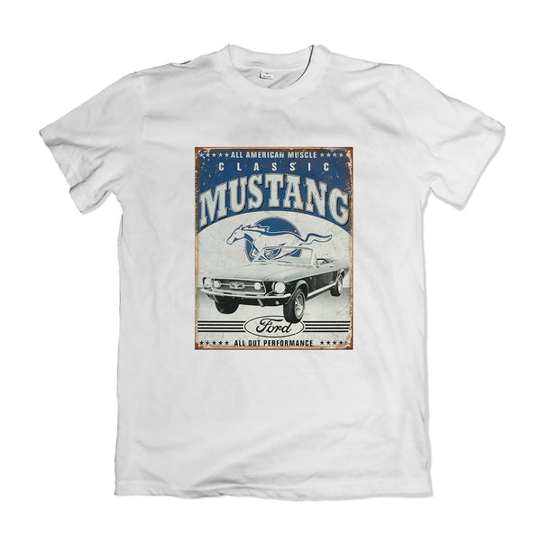 T-shirt Ford Mustang Vintage