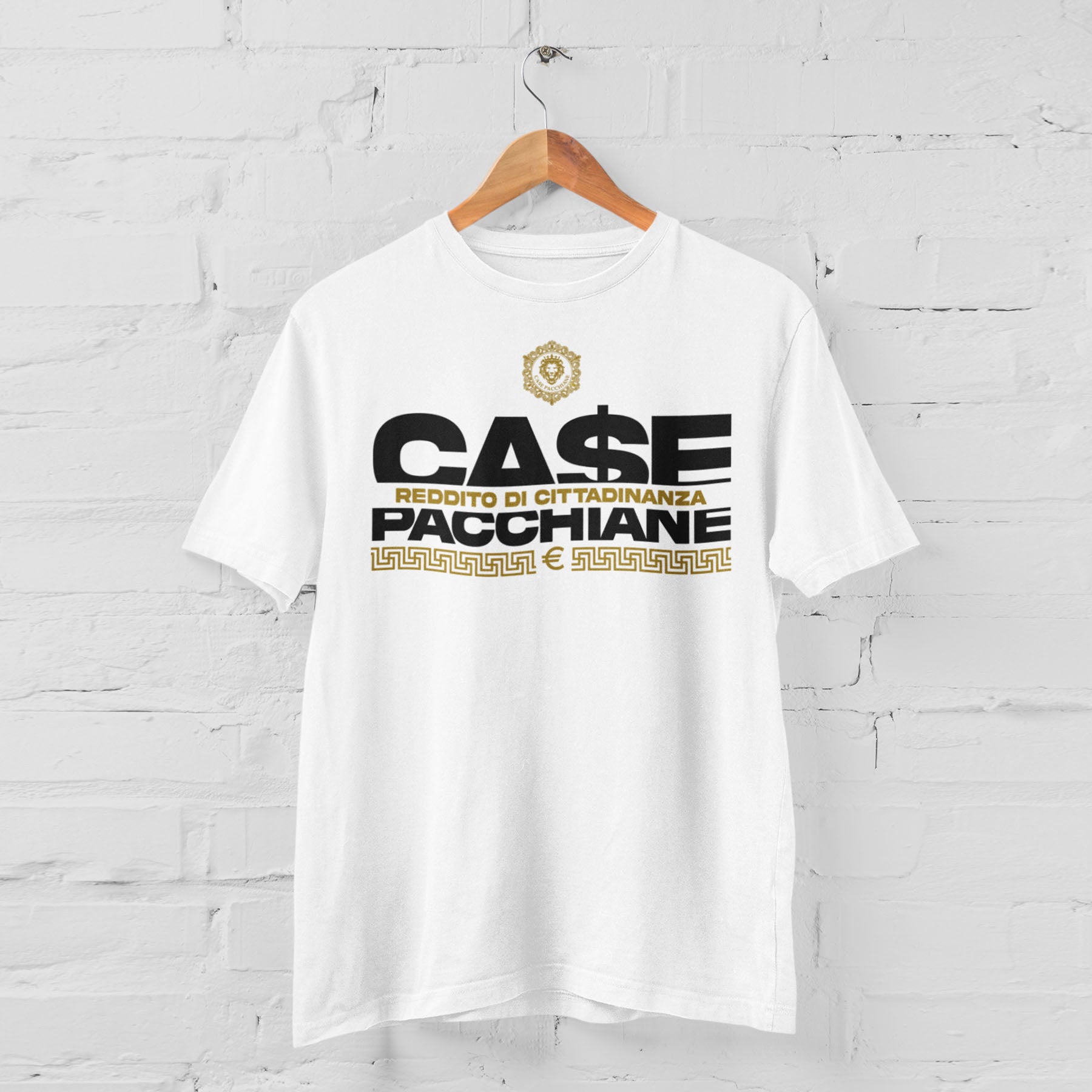 Official T-shirt Case Pacchiane "Reddito"