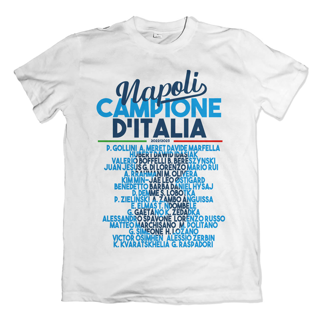 T-shirt Napoli Campione d'Italia - Scudetto 2023