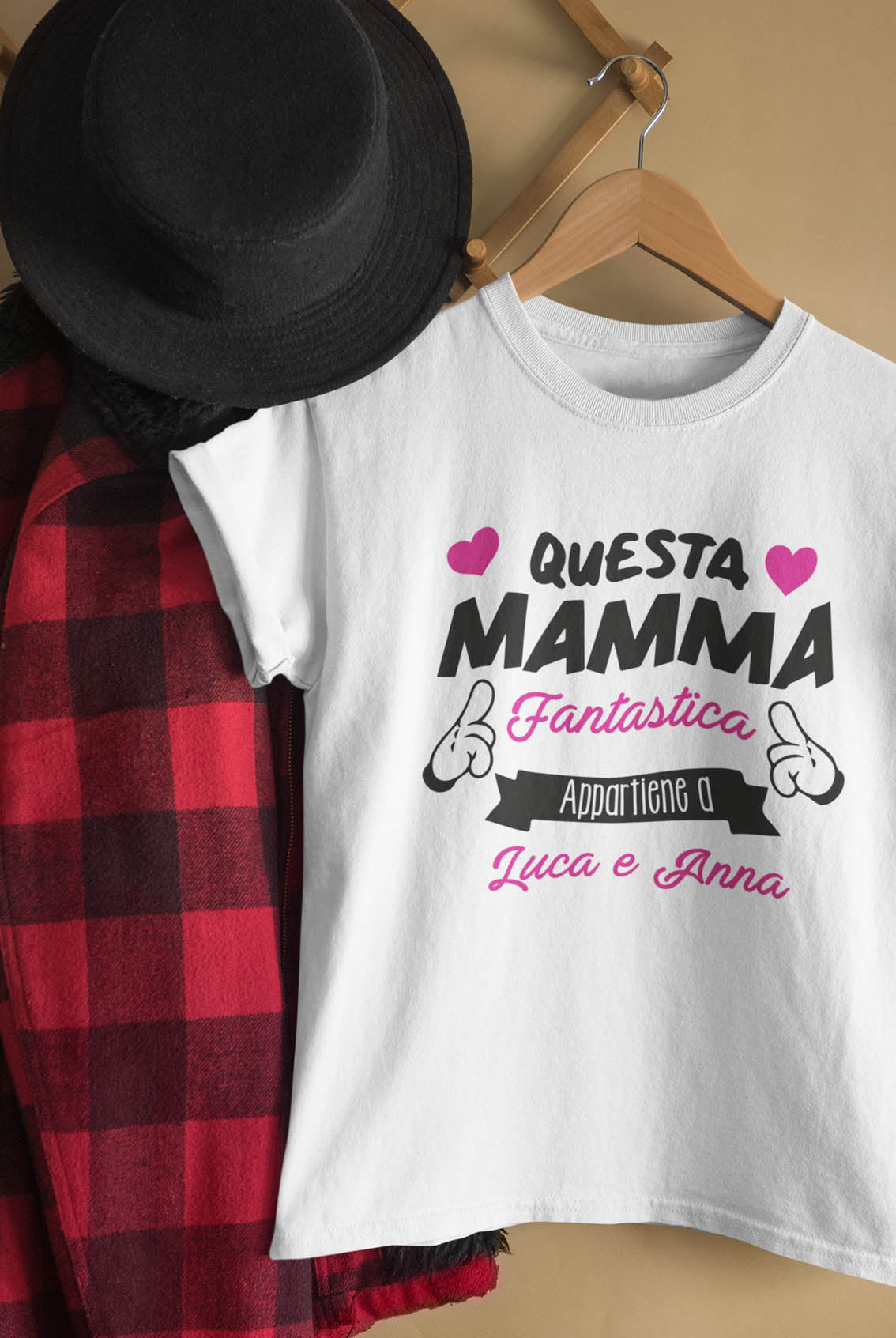 T-shirt da donna "mamma fantastica"