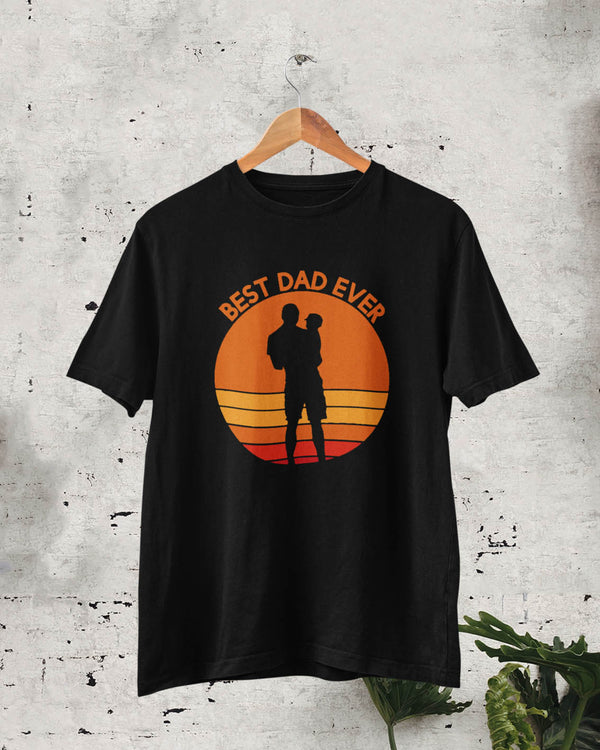 T-shirt papà "Best Dad Ever"