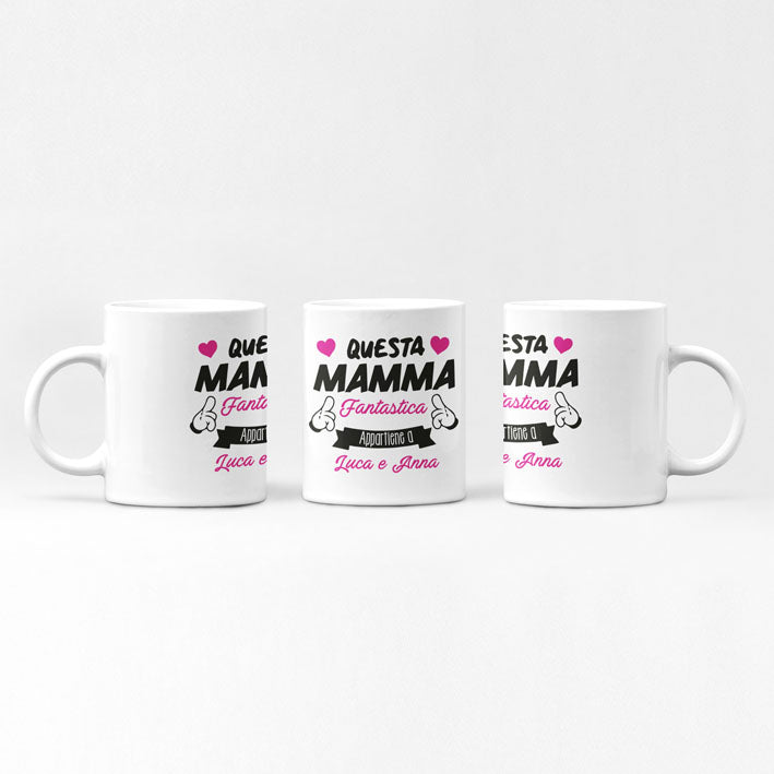 Gift mug "This amazing mom" 