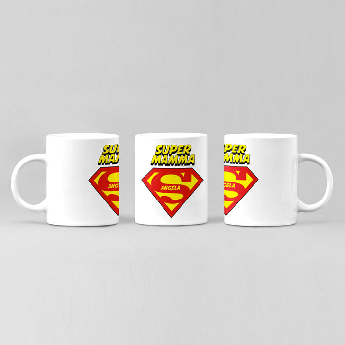 "Super Mom" ​​gift mug 