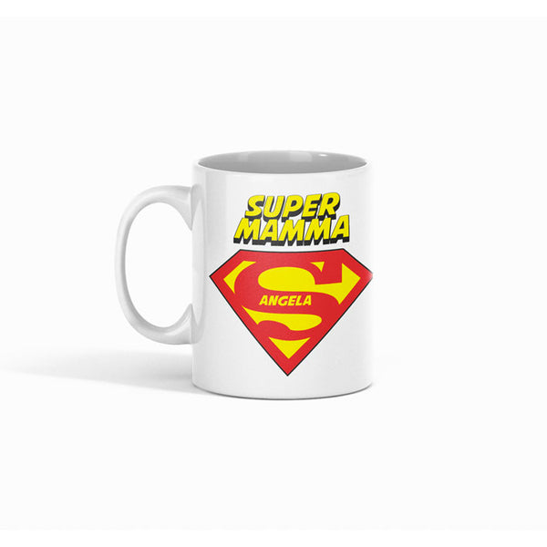 "Super Mom" ​​gift mug 