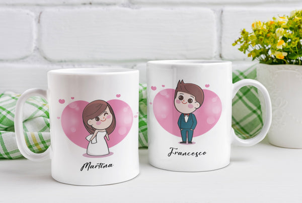 Couple of "Newlyweds" Valentine's Day mugs