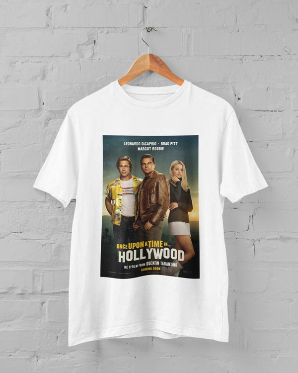 Poster t-shirt 2 "once upon a time in hollywood"